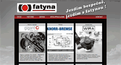 Desktop Screenshot of fatyna.cz