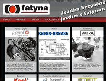 Tablet Screenshot of fatyna.cz